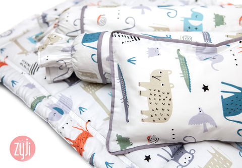 Animal Parade Bedding Set 28x52