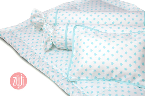 Stars Green Bedding Set 28x52