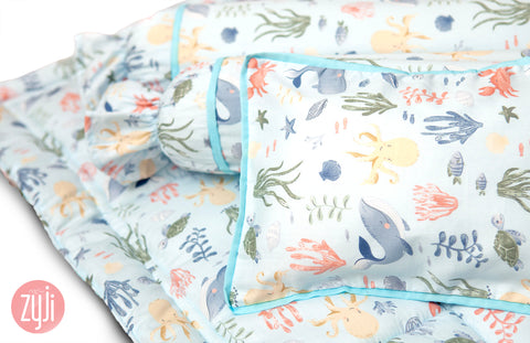 Sea Animals Bedding Set 26x38