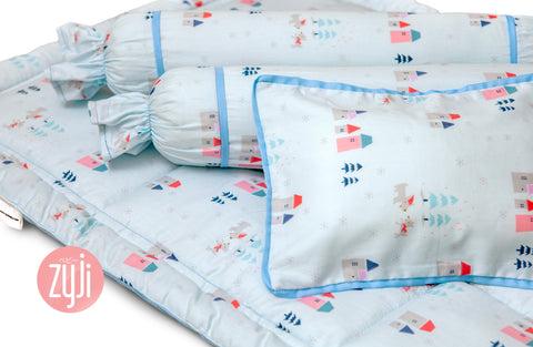 Winter Village Pillowcase Set