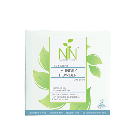 Nature to Nurture Laundry Powder Ultra Gentle 1kg