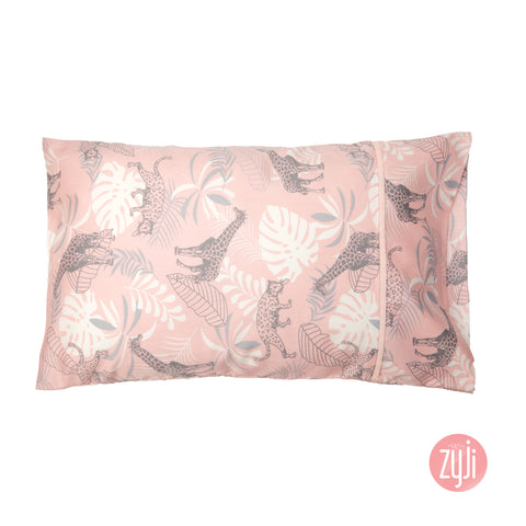 Pink Safari Toddler Pillowcase